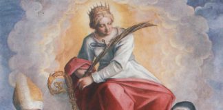 Restauro della pala del Contarini La pala del Contarini